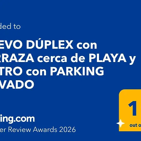 Nuevo Duplex Con Terraza Cerca De Playa Y Metro Con Parking Privado Appartement Urduliz